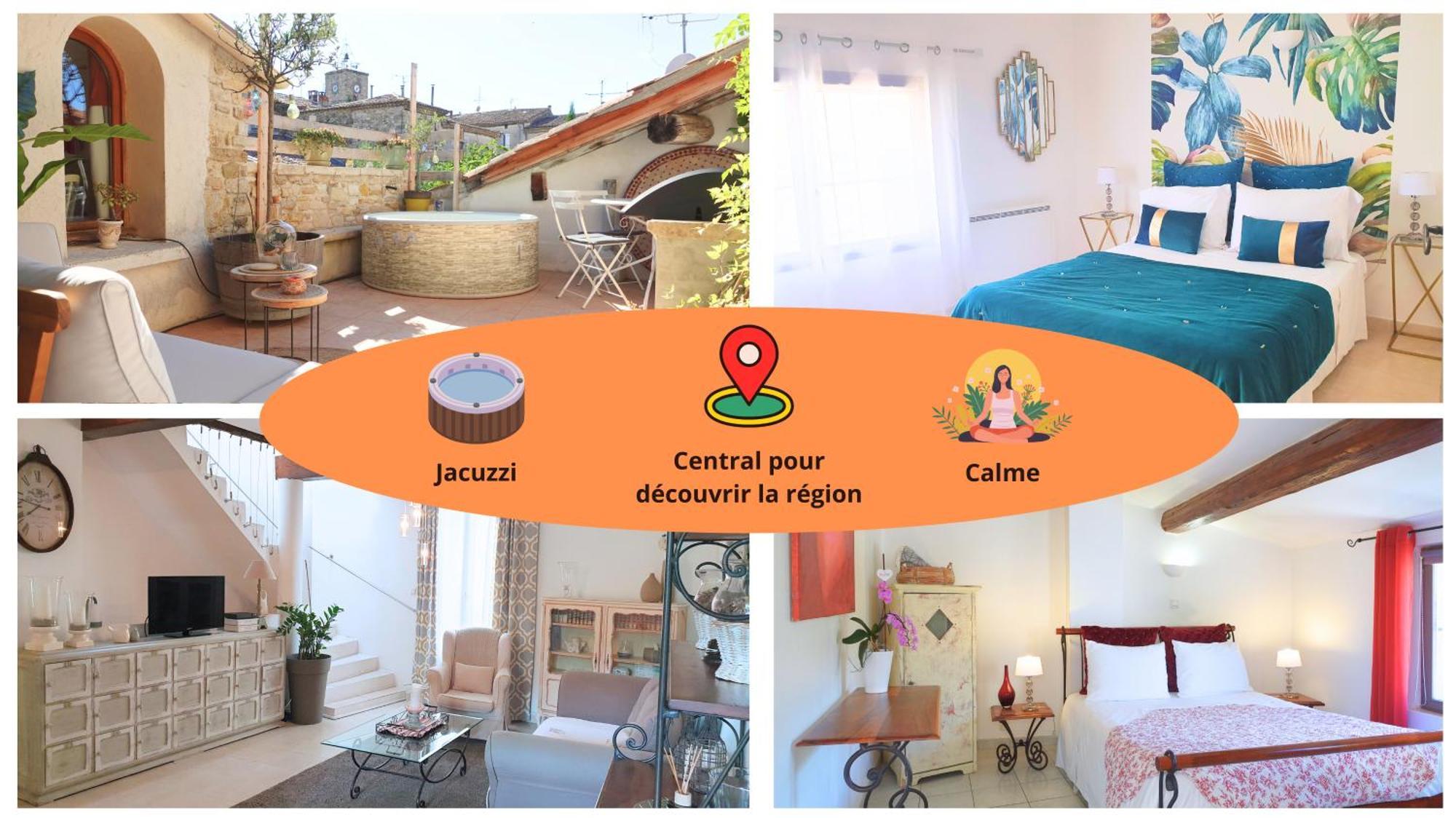 Maison Avec Jacuzzi Et Terrasse Sur Les Toits Brignon Eksteriør billede